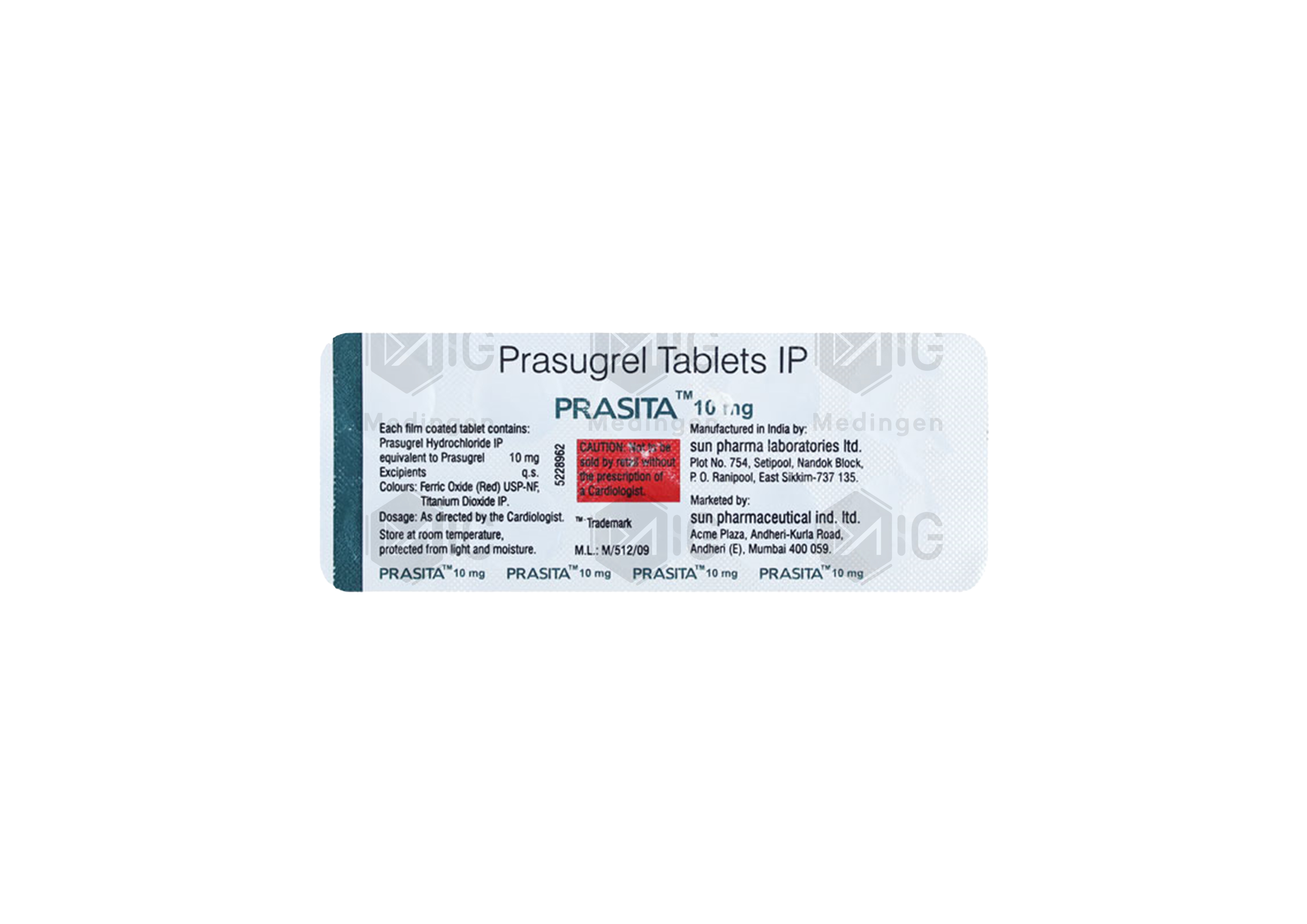 PRASITA 10MG